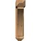 Ekena Millwork Thorton Arts and Crafts Rough Sawn Bracket w/ Offset Brace, Western Red Cedar, 6"W x 28"D x 28"H BKT0604X28X28THR03RWR - alternate 4